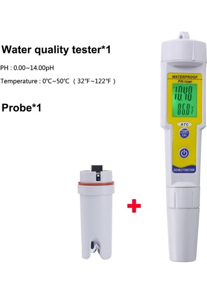 Profesyonel Mini Kalem Tipi Su Kalitesi Analiz Cihazı Yüksek Ph Ölçer Otomatik Düzeltme Su Geçirmez Asitlik Ölçer PH-618 (Yurt Dışından) fırsatları
