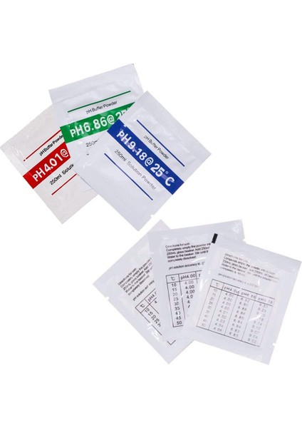 3 Adet/grup Ph Test Ölçer 4.01 6.86 9.18 Kalibrasyon Noktası Ph Tampon Tozu Ölçü Kalibrasyon Çözümü Ph Test Ölçer (Yurt Dışından) modelleri