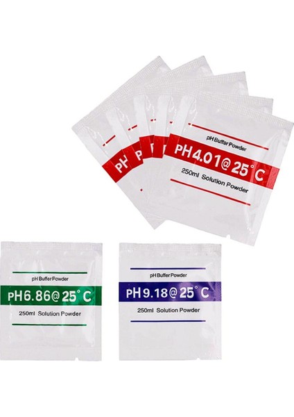 3 Adet/grup Ph Test Ölçer 4.01 6.86 9.18 Kalibrasyon Noktası Ph Tampon Tozu Ölçü Kalibrasyon Çözümü Ph Test Ölçer (Yurt Dışından) fırsatları