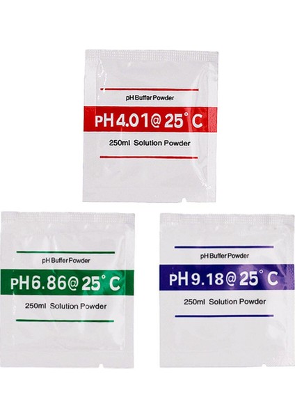 3 Adet/grup Ph Test Ölçer 4.01 6.86 9.18 Kalibrasyon Noktası Ph Tampon Tozu Ölçü Kalibrasyon Çözümü Ph Test Ölçer (Yurt Dışından) indirimleri