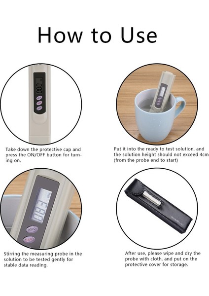 Aneng Yüksek Kaliteli Ph Tds Metre Cihazı Taşınabilir Kalem Dijital 0.01 Yüksek Doğru Filtre Ölçme Su Kalitesi Saflık Test Aracı (Yurt Dışından) fırsatları