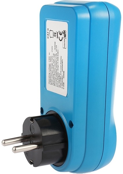 Xhhdqes Dijital Akım Ölçer Voltmetre Ac Metre Zaman Watt Enerji Test Cihazı AC230V 50Hz Arkadan Aydınlatmalı Ab Tak (Yurt Dışından)