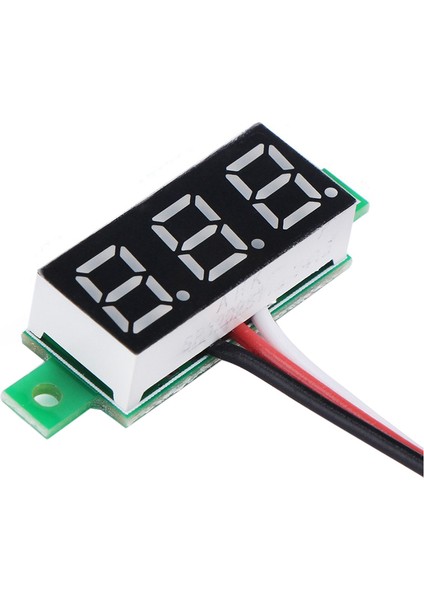 Kırmızı LED Panel Ekran Dijital Voltmetre Küçük 0.36 Inç Dc 0~~100V 12V Araba Otomotiv Monitör Gerilim Ölçer Ölçer (Yurt Dışından) fiyatları