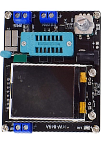 Lkpcıgcxm GM328A Transistör Test Cihazı Frekans Test Cihazı Pwm Kare Dalga Lcr Metre Voltmetre Tam Renkli Ekran Görüntüsü (Yurt Dışından)
