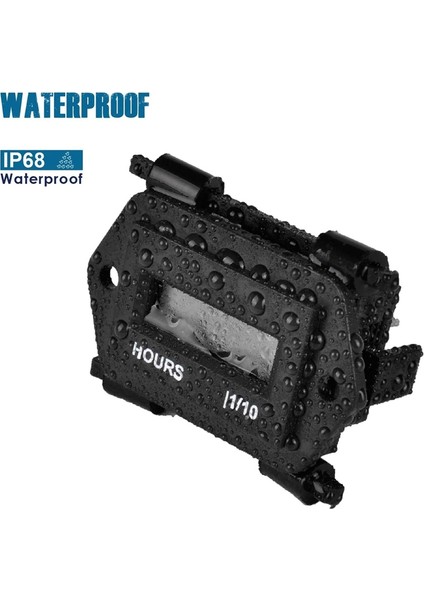 Çim Biçme Makinesi Jeneratör Motosiklet Çiftlik Traktörü Deniz Kompresörü Dıştan Takmalı Motorlu Testere ve Diğer Ac/dc Için Dijital Saat Ölçer (Yurt Dışından) indirimleri