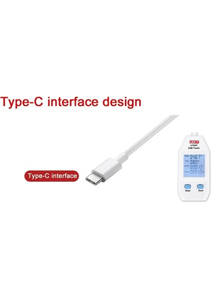 Unı-T UT658C USB Test Cihazı Gerilim ve Akım Monitörleri Volt Amper Dijital Ürün Şarj Cihazı Kapasite Ölçer, Veri Depolama ile (Yurt Dışından) fiyatları