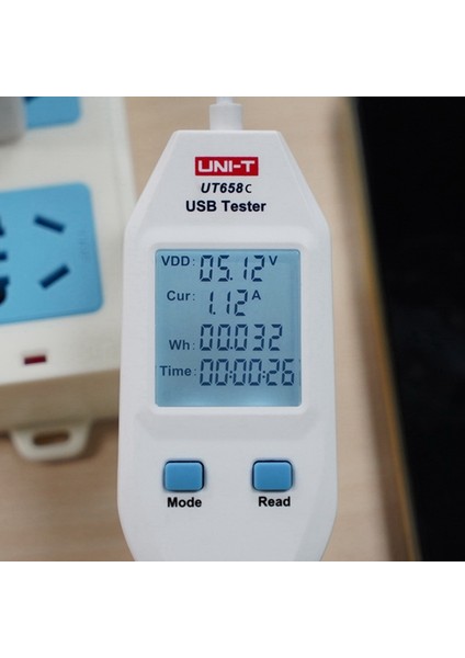 Unı-T UT658C USB Test Cihazı Gerilim ve Akım Monitörleri Volt Amper Dijital Ürün Şarj Cihazı Kapasite Ölçer, Veri Depolama ile (Yurt Dışından) modelleri