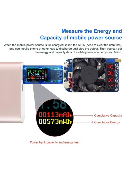 USB 3.0 Test Cihazı Multimetre 3.7-30 V 0-4A USB Gerilim Test Cihazı USB Dijital Akım ve Gerilim Test Cihazı Metre Voltmetre (Yurt Dışından)