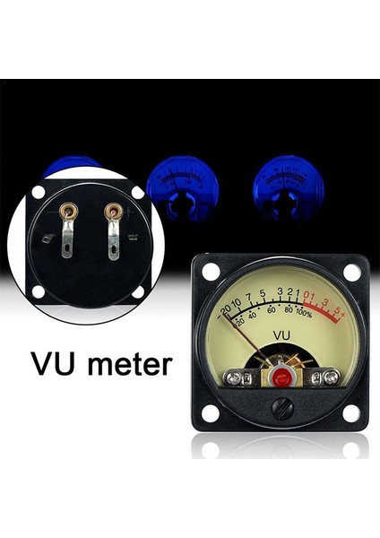 Vu Seviye Ölçer Tr-35 500 Vu Metre Paneli Mekanik Işaretçi Tipi Ses Seviyesi Ölçer Beyaz LED 2.8-3.8 V 20MA (Yurt Dışından) fiyatları