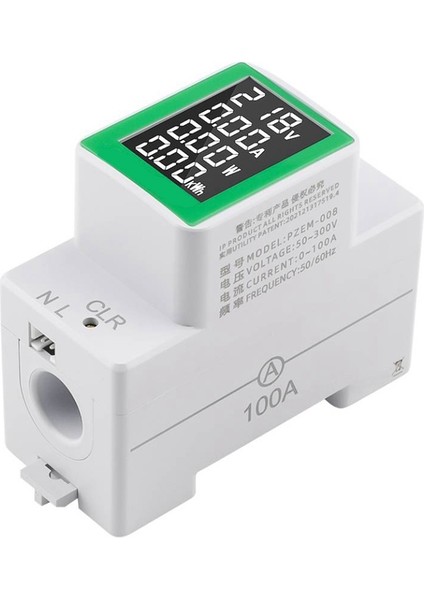 Dijital Ekran Çok Fonksiyonlu Ray Ölçer Gerilim ve Akım Ölçer AC50-300V/100A Elektrik Miktarı Test Cihazı (Yurt Dışından) fırsatları