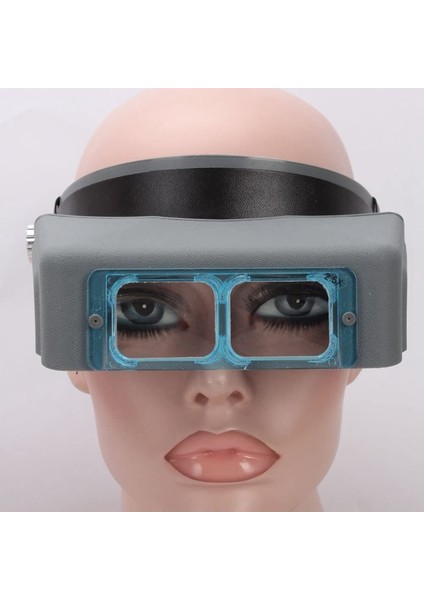 1.5x 2x 2.5x 3.5x Profesyonel Başa Monte Büyüteç Onarım Kaynak Için 4 Lens Büyüteç (Yurt Dışından) modelleri