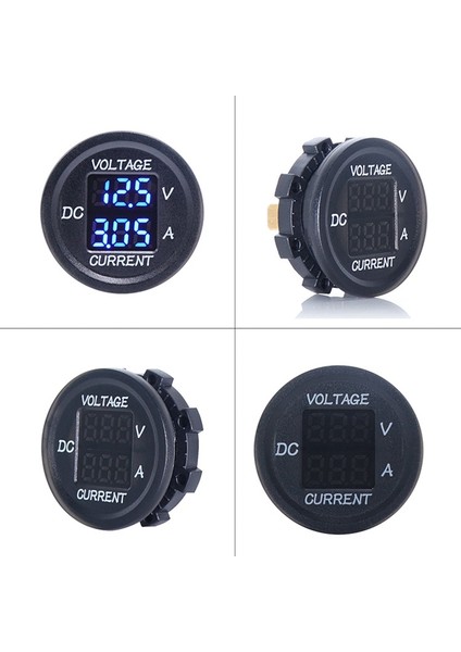 Dc 9V 48V 0-10A Dijital Voltmetre Ampermetre Gerilim Akım Ölçer LED Ekran Için 12V 24V Elektrikli Motosiklet Araba Mavi (Yurt Dışından) fırsatları