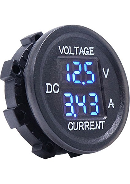 Dc 9V 48V 0-10A Dijital Voltmetre Ampermetre Gerilim Akım Ölçer LED Ekran Için 12V 24V Elektrikli Motosiklet Araba Mavi (Yurt Dışından) indirimleri