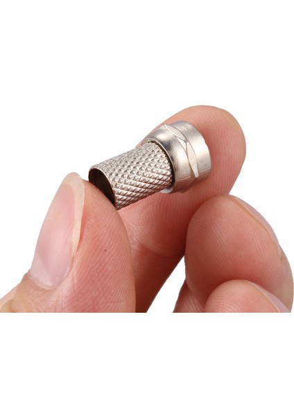 40 Adet Cctv Rg6 F-Tipi Twist-On Koaksiyel Koaksiyel Kablo Rf Konektörü Erkek (Yurt Dışından) fırsatları