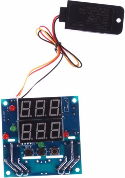12V Akıllı Sıcaklık ve Nem Kontrol Cihazı Röle Ac/dc Ayarlanabilir Kontrol Termometre Higrometre AM2301 Sensörü (Yurt Dışından) fırsatları