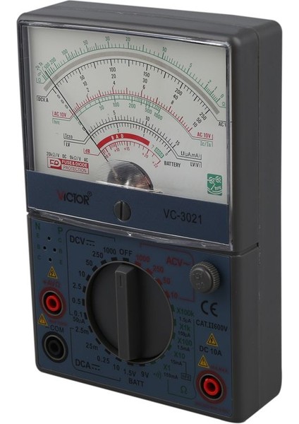 Vıctor VC3021 Analog Multimetreler, Mekanik Multimetre, Yeni, Ölçülebilir (Yurt Dışından) fırsatları