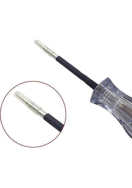 Adet Araba Gerilim Test Kalemi Bahar Dc 3-48V Şeffaf Araba Kamyon Motosiklet Lambası Elektrikçi Test Kalemi (Yurt Dışından) modelleri