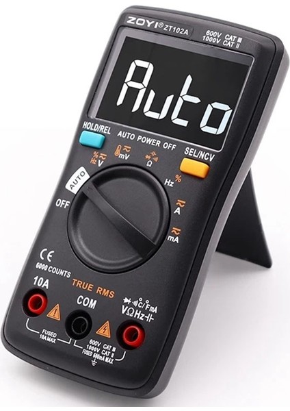 Zoyı ZT102A Dijital Multimetre 6000 Sayım Otomatik 113D Arka Işık Ac/dc Voltmetre Transistör Test Cihazı Frekans Diyot Sıcaklığı (Yurt Dışından) indirimleri