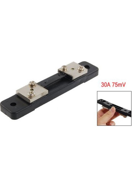 Dc Akım Analog Amp Panel Metre Şönt Direnç 30A 75MV (Yurt Dışından)