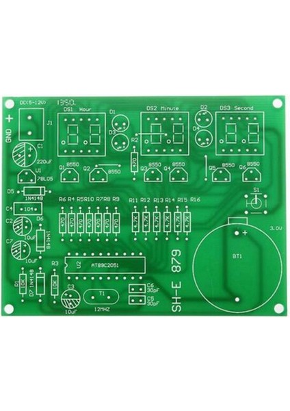 Takım AT89C2051 6 Dijital LED Ekran Elektronik Saat Dıy Kiti ve 2 Adet Xh W1209 Dc 12 V Isı Soğuk Sıcaklık Kontrol Anahtarı (Yurt Dışından) indirimleri