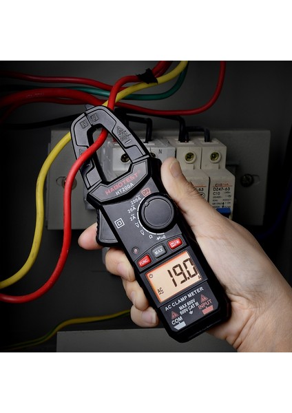 Habotest HT200A Taşınabilir Dijital Pens Metre 200A 600 V Multimetre Elektrikçi Araçları Beners Ac Gerilim Ohm Direnci (Yurt Dışından)