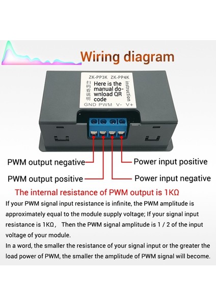 ZK-PP3K Çift Modlu LCD Pwm Sinyal Jeneratörü 1Hz-99KHz Pwm Darbe Frekansı Görev Döngüsü Ayarlanabilir Kare Dalga Jeneratörü (Yurt Dışından)