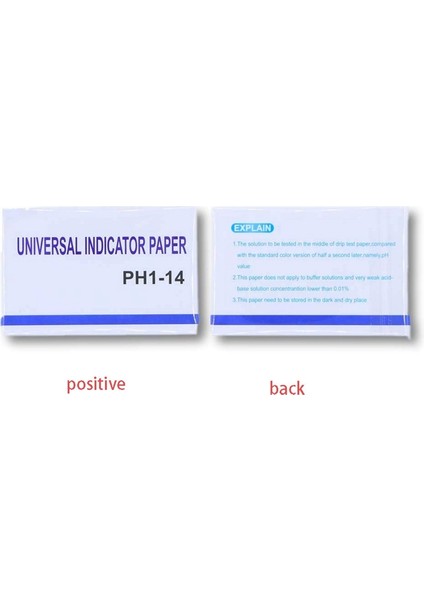 10 Paket Ph 1-14 Test Göstergesi 800 Turnusol Kağıdı Terazisi Test Limon Suyu Süt Deterjan Seti (Yurt Dışından)