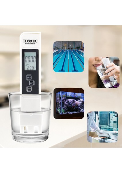 Klor Su Kalitesi Monitör Ölçer Taşınabilir Ev Yüzme Havuzu Akvaryum Ph Ölçer Test Araçları PC-101 Ph Test Cihazı Taşınabilir Cl2 #2^ (Yurt Dışından) fırsatları