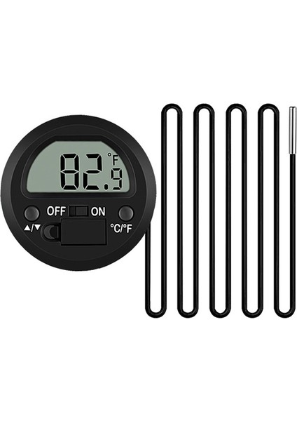 Mini Dijital LCD Kapalı Uygun Sıcaklık Sensörü Nem Ölçer Termometre Higrometre Ölçer Ev Mutfak Gıda Için (Yurt Dışından)