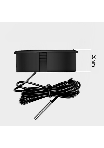 Mini Dijital LCD Kapalı Uygun Sıcaklık Sensörü Nem Ölçer Termometre Higrometre Ölçer Ev Mutfak Gıda Için (Yurt Dışından) indirimleri