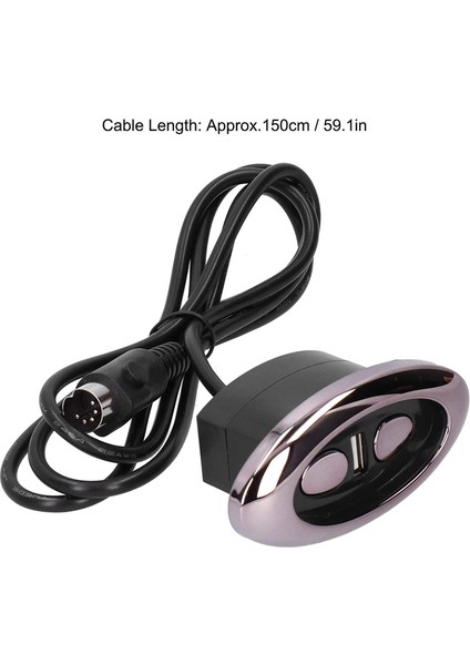 Elektrikli Recliner Kare Zeytin Şekli, USB 5V 2A Bağlantı Noktası ile Elektrikli Recliners ve Lift Sandalyeler Için 2 Düğme El Uzaktan Kumandası (Yurt Dışından)