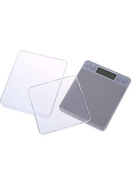 Yüksek Doğruluk Mini Elektronik Dijital Platform Takı Terazisi Iki Tepsili Tartım Dengesi Taşınabilir 500G/0.01G Sayma Fonksiyonu Mavi LCD G/ct/dwt/ozt/oz/gn (Yurt Dışından) modelleri