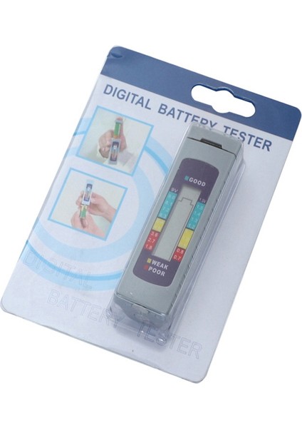 1,5V 9V Pillerin ve Şarj Edilebilir Pillerin Şarj Durumu Için Dijital Ekran Test Cihazı (Aaa, Aa, 6F22) (Yurt Dışından) indirimleri