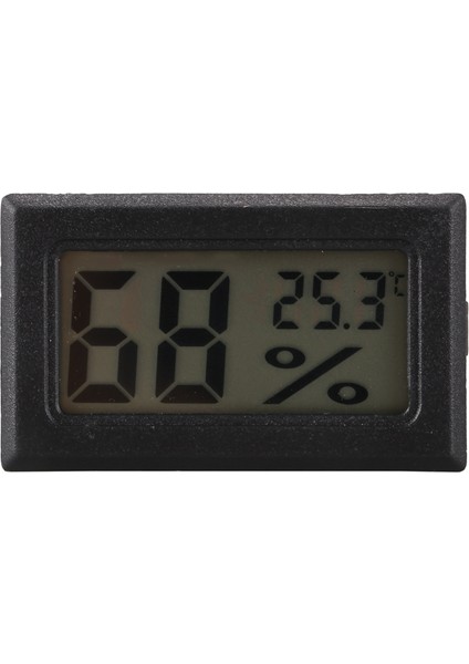 Xhhdqes Fy-11 Mini Dijital LCD Ortam Dıy Termometre Higrometre Odada Gömülü Sıcaklık ve Nem Ölçer (Yurt Dışından)