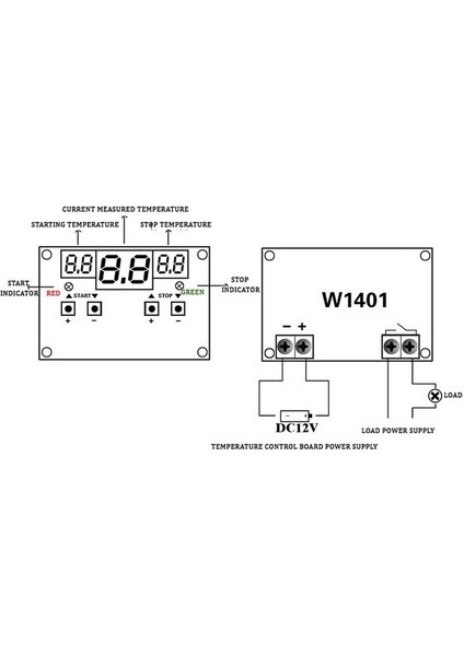 XH-W1401 Akıllı Dijital Termostat Sıcaklık Kontrol Anahtarı Sensör Modülü, Ntc Sensörlü (Yurt Dışından) indirimleri