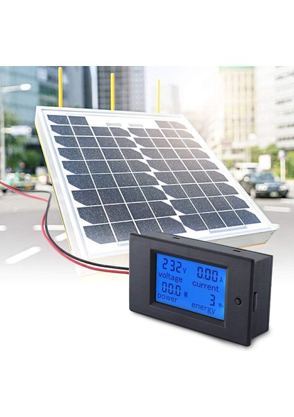 Adet Ampermetre Voltmetre Ac 0-100A 80-260V Dijital Elektrik Sayacı Voltmetre, Akım Test Cihazı Enerji Ölçer (Yurt Dışından) fiyatları