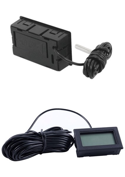 Adet Su Geçirmez Sıcaklık Mini Dijital Termometre Çoğu Parça, -50 Ila +70 Santigrat ve -40 + 110 Santigrat (Yurt Dışından) fırsatları