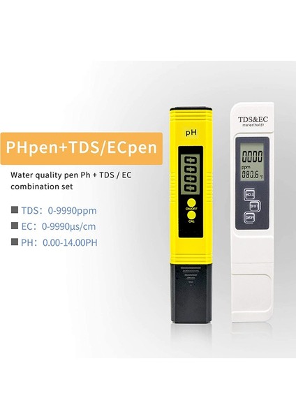 Ph Ölçer Tds ve Ec Ölçer Toprak Test Cihazı Combo Nemli Işık ile Ev Bahçe Çim Iç ve Dış Mekan Kullanımı Için Ph Testi (Yurt Dışından) indirimleri