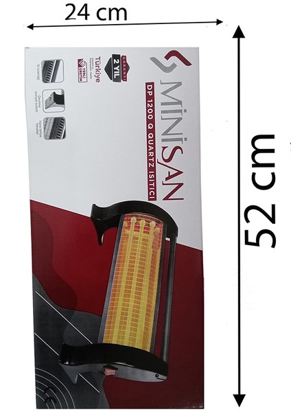 Dolphin DP-1200 Elektrikli Soba Isıtıcı