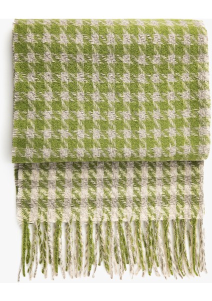 Kazayağı Desenli Atkı Püsküllü fiyatları