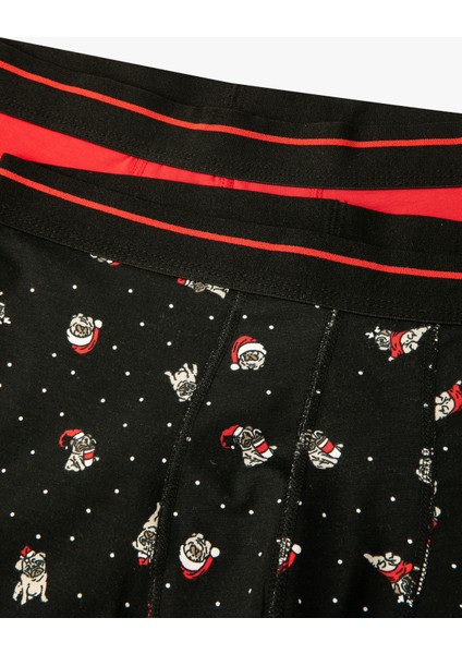 2'li Boxer Seti Yılbaşı Temalı Çok Renkli modelleri