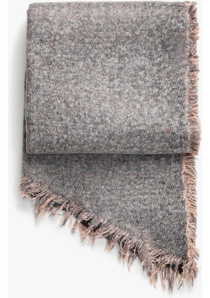 Basic Atkı Yumuşak Dokulu Püsküllü fiyatları