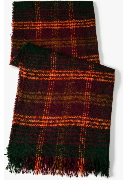 Atkı Püsküllü Yumuşak Dokulu