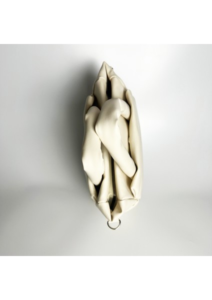 Mpula - Krem Deri Kadın El ve Omuz Çantası fiyatları