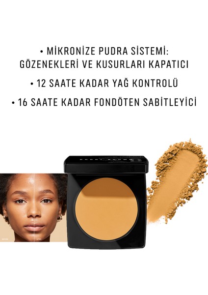 Bobbi Brown Sheer Finish Pressed Powder Kompakt Pudra - Golden Orange 716170294308