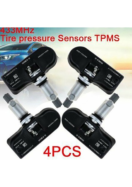 9681102280 Lastik Basıncı Sensörü Tpms 433MHZ Peugeot 407 207 307 607 508 807 Citroen C4 5 6 7 8 Lastik Basıncı Sensörü (Yurt Dışından)