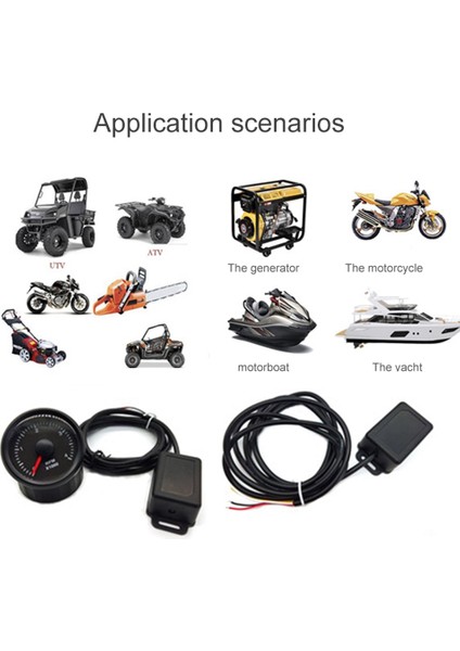 Benzinli Motor Için Yeni Takometre Sensörü Hız Rpm Sinyal Adaptörü Hız Sinyali Toplayıcı (Yurt Dışından)