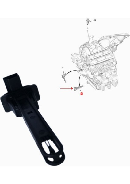 Araba Evaporatör Sensörü 6436L6 Peugeot 408 Citroen Için C4 Sega C4L Klima Sıcaklık Sensörü Aksesuarları (Yurt Dışından) fiyatları
