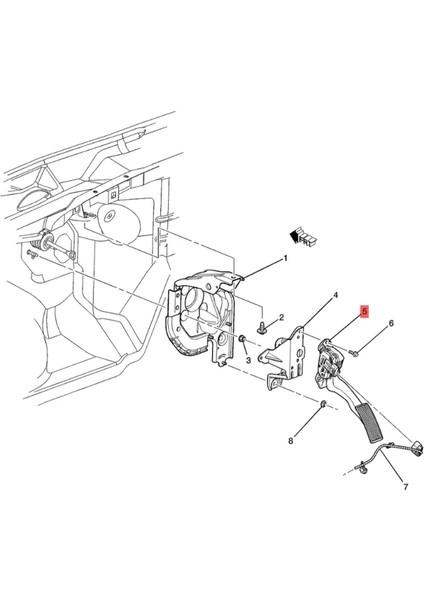 25832864 15847349 699-105 Gaz Pedalı Montajı W/konum Sensörü Chevy Gmc Hummer H2 Yakıt Pedalı Sensörü (Yurt Dışından) fırsatları