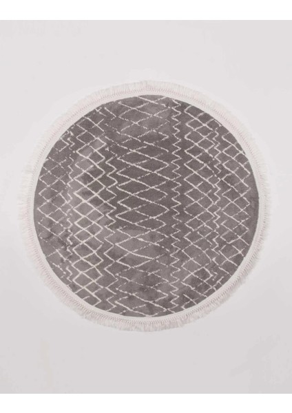 Rodos 4908A Geometrik Desen Yuvarlak Iskandinav Tarzı Halı fiyatları